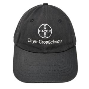 Bayer CropScience Baseball Cap Black One Size Adjustable Embroidered Cotton